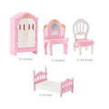 Hot Sale Cute Kawaii Pink 10 Items/Lot Miniature Dollhouse Furniture Accessory Kids Toys Kitchen Cooking Things For Barbie Game - Charlie Dolly