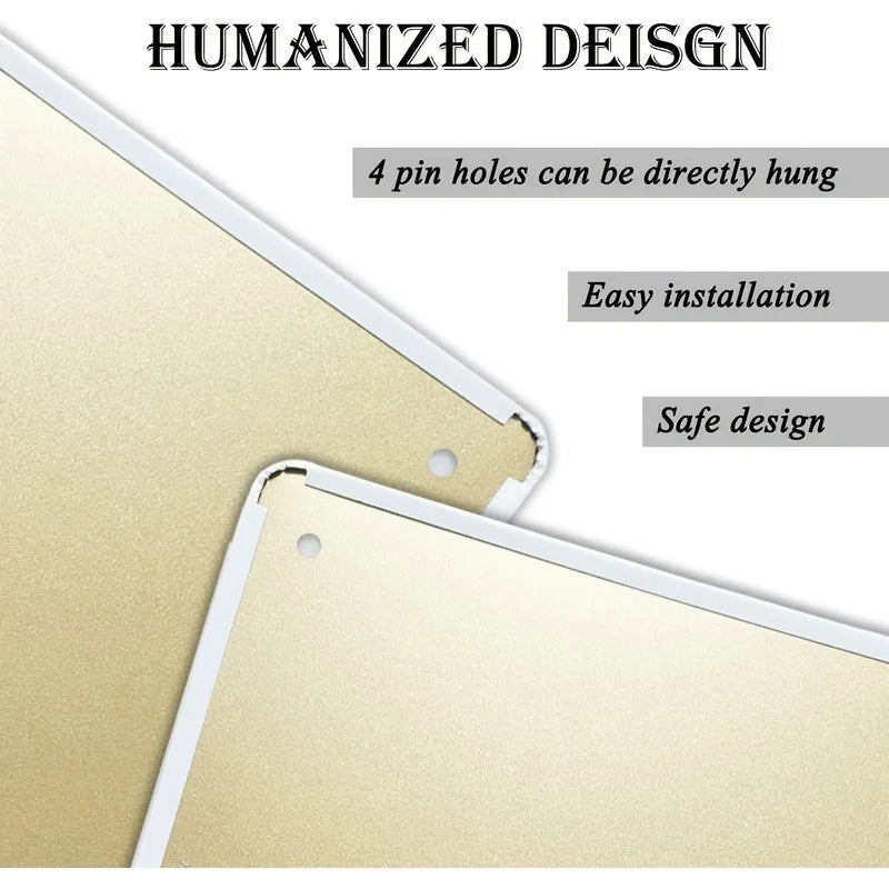 1pc CVNDKN Halloween Decoration Signs Retro Fashion Chic Funny Metal Tin Sign.  No Trespassing We're Tired of Hiding The Bodies - Charlie Dolly