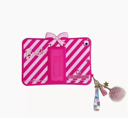 Barbie for Ipad Case Fashion Pink Mini Air Pro Full Screen Pu Silicon Transparent Cover Cartoon Kawaii Portable Accessory Gift