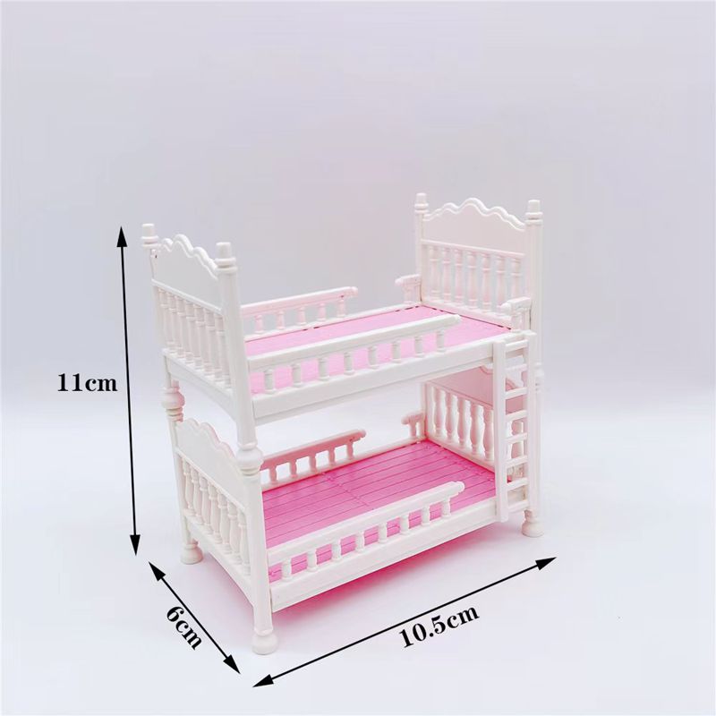 Hot Sale Cute Kawaii Pink 10 Items/Lot Miniature Dollhouse Furniture Accessory Kids Toys Kitchen Cooking Things For Barbie Game - Charlie Dolly