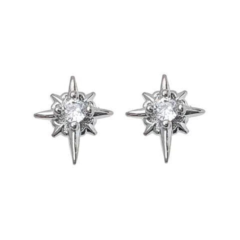 Cool Y2K Star Drop Earrings Hot Girl Harajuku Creative Planet Pearl Crystal Stars Earings Korean Fashion for Women Punk Jewelry - Charlie Dolly
