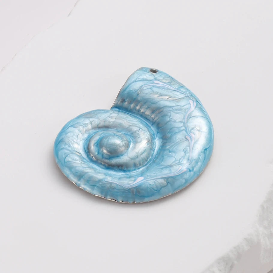 3/8Pcs Boho Summer Marine Sea Animal Starfish Turtle Pendant Jewelry Making Enamel Lizard Gecko Butterfly Colgantes Wholesale