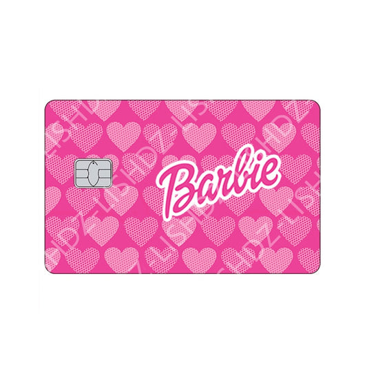 2023 Kawaii Barbie Game Card Sticker Anime Cartoon Small Chip Credit Debit Card Pvc Matte Stickers Film Tape Cover Decor Gifts - Charlie Dolly