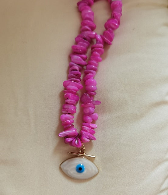 Collar Handmade Choker Man Women Minimalist Mix De Colares Rebeca E Diana Stone Ladies Fashion Jewelry necklace Creative Gift - Charlie Dolly