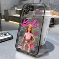 Y2K Girls Barbie Smartphone Shell Fashion Transparent Women Iphone 14Promax Protective Case Anime Cell Cover Accessory Gifts - Charlie Dolly