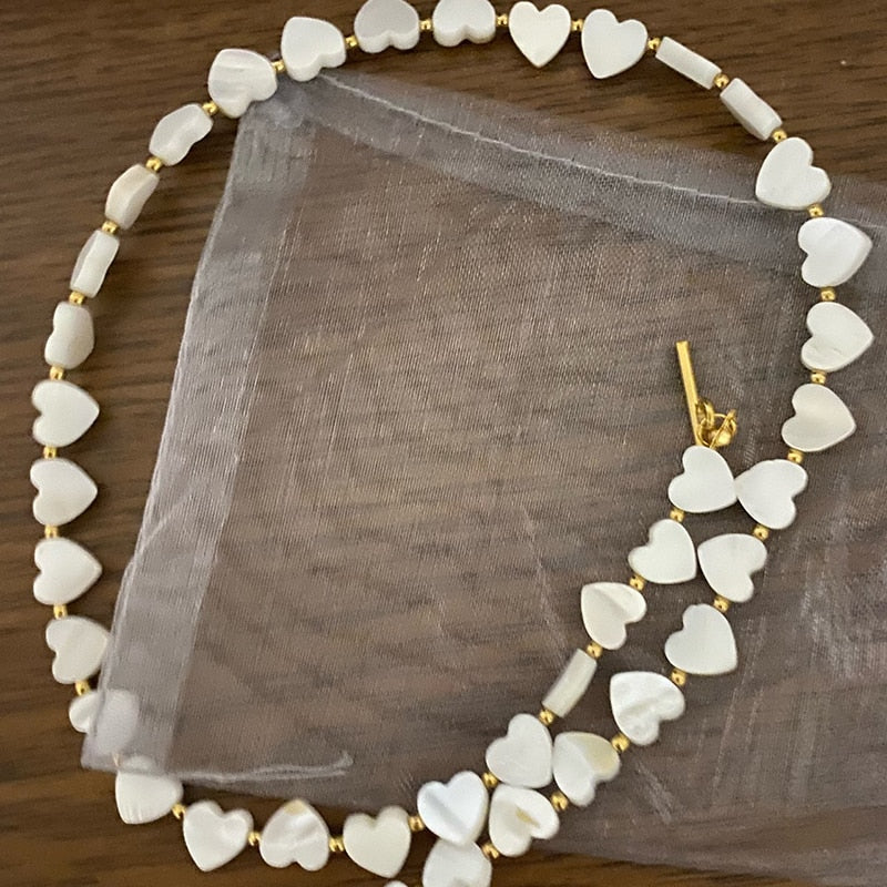 Women Fashion Exquisite Natural Shell Beaded Necklace Handmade Classic Stars Choker 2022 Christmas Gift For Friend Colliers - Charlie Dolly