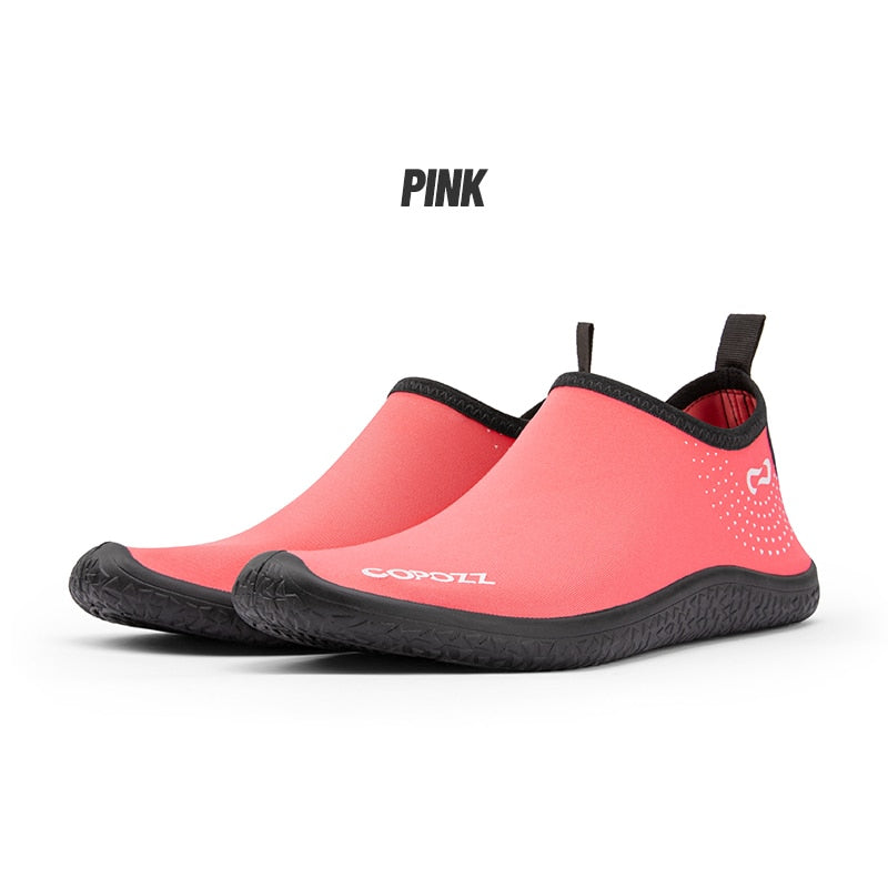 COPOZZ Summer Aqua Shoes Quick-Dry Water Shoes Breathable Wading Upstream Shoes Antiskid Outdoor Sports Shoe Beach Pool Slippers - Charlie Dolly