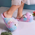 New Arrival Christmas Present Fuzzy Slippers Creative Funny Women Plush Warm Cotton Shoes Stupid Cute Alpaca Cozy Home Slides - Charlie Dolly