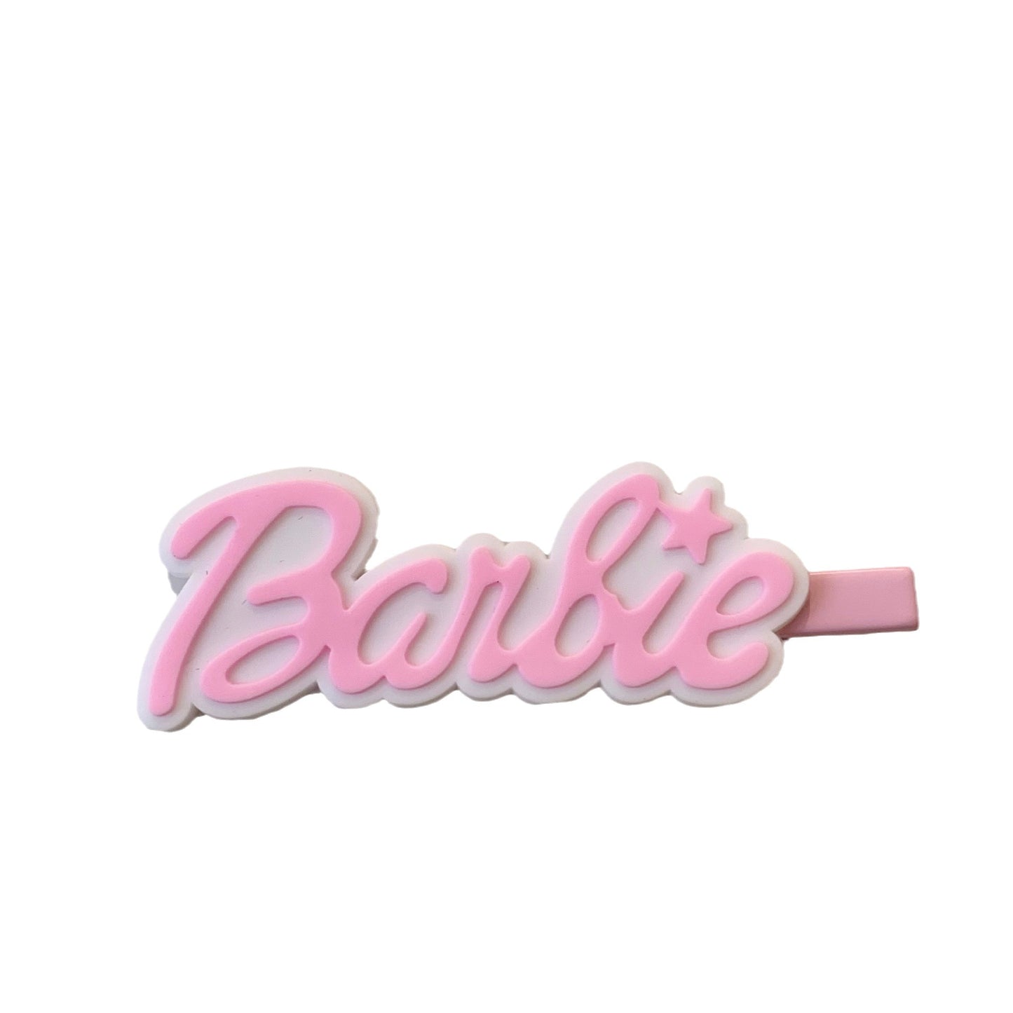 Kawaii Hand Made Barbie Hairpin Accessories Hottie Ins Japanese and Korean Cute Style Hobby Pin for Girl Jewelry Collection Gift