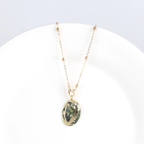 Conch Shell Boho Pendant Necklace