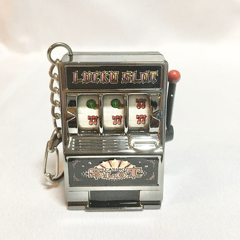 Keychain Toy Fruit Machine Slot Machine Key Chain Fun Creative Car Jewelry Key Chain Jewelry Wholesale - Charlie Dolly