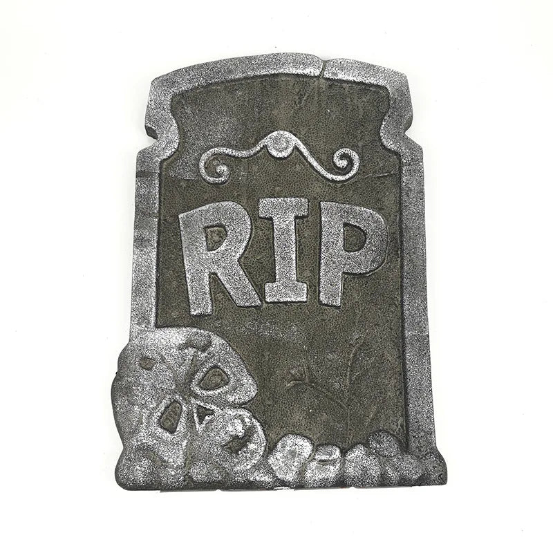 Halloween Decoration Foam Tombstone Ghost Festival Home Haunted House Bar Scene Layout Props Kids Adults Happy Halloween Supplie - Charlie Dolly