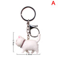Cute Cartoon Kittens Keychain Cure Animal Key Chain Creative Cat Pendant for Women Car Keyring Purse Bag Accessories DIY Gifts - Charlie Dolly