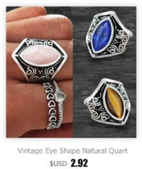 Vintage Plumflower Natural Jades Quartz Earrings For Women Antique Silver Plated Lapis Lazuli Tiger Eye Stone Fashion Earring
