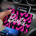 Kawaii Barbie Pu Driver License Protective Cover Bag Anime Cartoon Leather Portable Documents Id Card Holder Case Wallet Gifts - Charlie Dolly