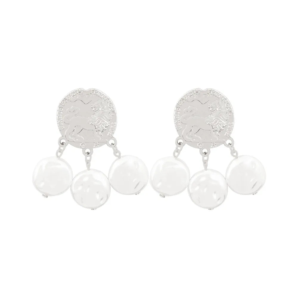 Boho Irregular Pearl Earrings For Women Ear Clip Earring Women Jewelry Gift Mujer Accessories