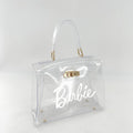 Barbie Diy Female Bag Fashion Women Transparent Jelly Tote Bags Princess Y2K Girls Handbag Shoulder Messenger Bag Pouch Gifts - Charlie Dolly