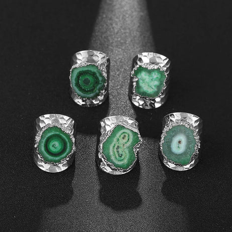Agate Boho Ring