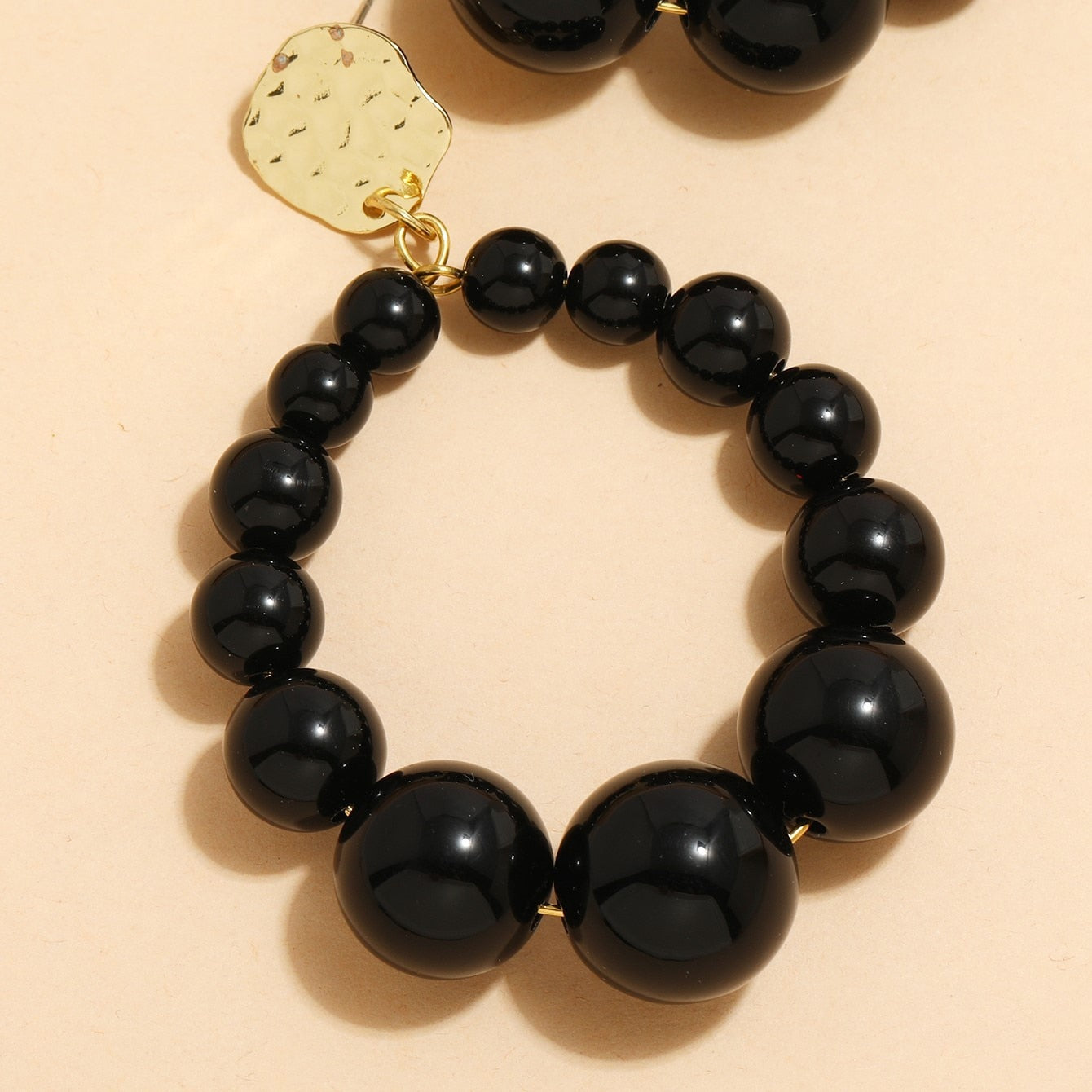 Bohemian Beaded Drop Earrings For Women Girls Exaggerated Boho Classis Trendy Style Large Beads Dangle Earrings Fashion Jewelry - Charlie Dolly