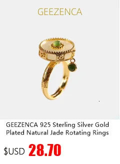 GEEZENCA 925 Silver Lapis Lazuli Turquoise Leaf Stud Earrings Women Gold Plated Trendy Dainty Lightweight Statement Earring Gift