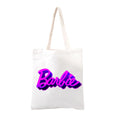 New Kawaii Barbie Canvas Bag Anime Y2K Fashion Casual Large Capacity Shoulder Bags Anime All-Match Shopping Tote Pouch Gifts Toy - Charlie Dolly