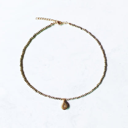 Exquisite Beaded Crystal Natural Shell Necklace Ohemia Style Handmade Women Statement Collares De Moda Beach Jewelry Friendship