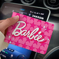 Kawaii Barbie Pu Driver License Protective Cover Bag Anime Cartoon Leather Portable Documents Id Card Holder Case Wallet Gifts - Charlie Dolly