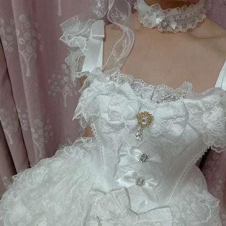 Lolita Cat Ear and Bow Cosplay Choker Collar