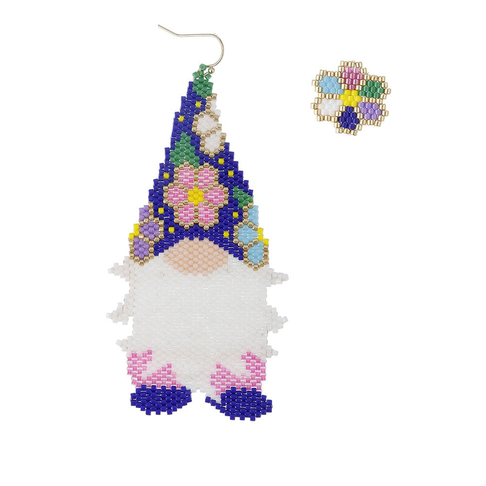 LIMAX Bohemian Earrings 2022 Beads Long Earrings Ethnic Style Drop Earings Fashion Jewelry Bijoux Femme Statement Earrings - Charlie Dolly