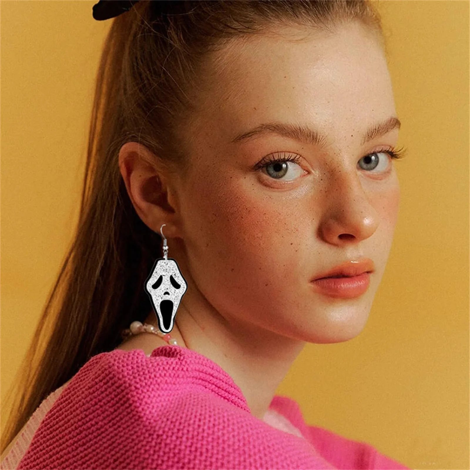 Halloween Earrings Funky Spooky Quirky Earrings Poison Jewelry Creepy Halloween Earrings Halloween Skeleton kull Head Earrings - Charlie Dolly