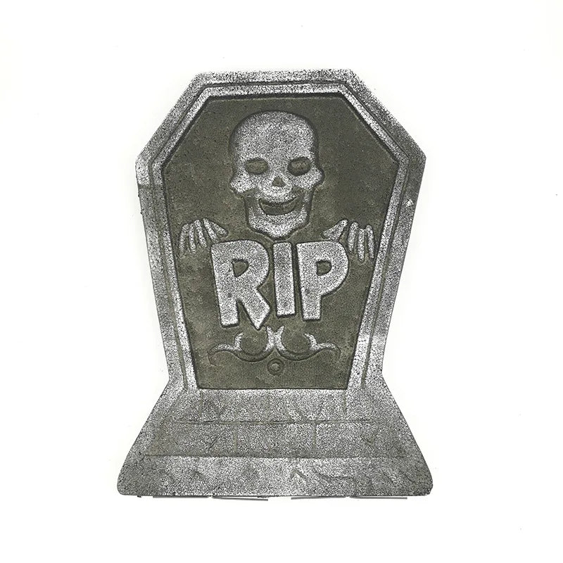 Halloween Decoration Foam Tombstone Ghost Festival Home Haunted House Bar Scene Layout Props Kids Adults Happy Halloween Supplie - Charlie Dolly