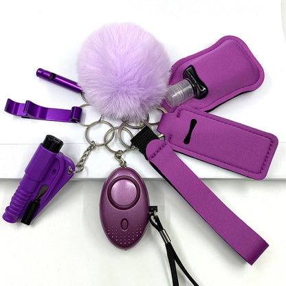 Llavero Defensa Personal Wristlet Vendors Safety Accessories Taserself Defense Keychain for Women