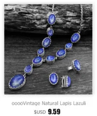 Vintage Plumflower Natural Lapis Lazuli Rhinestone Earrings For Women Tibetan Silver Plated Natural Stone Tiger Eye Earring