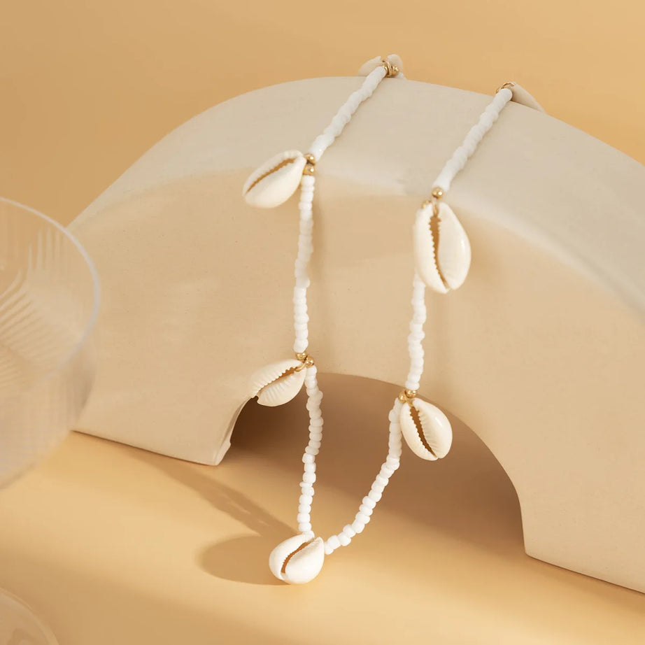 European American Sexy Handmade Colour Beads Shell Waist Belly Belt Chain Irregular Natural Stone Belly Chains Boho Body Jewelry - Charlie Dolly