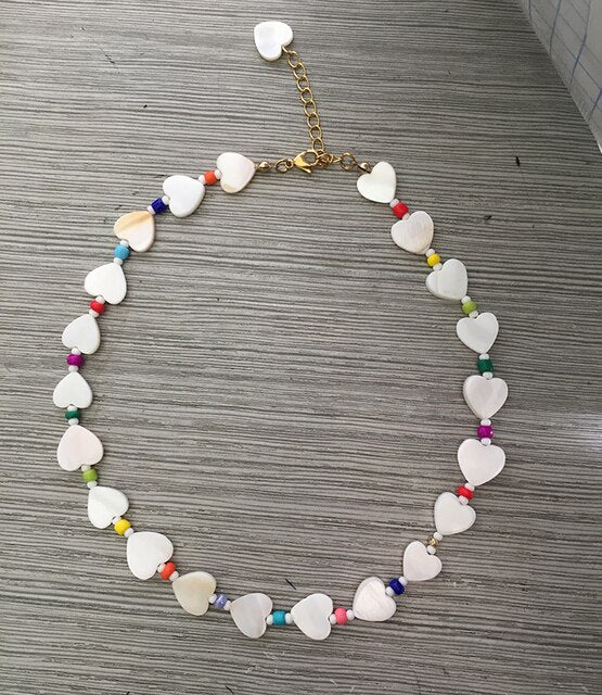 Women Fashion Exquisite Natural Shell Beaded Necklace Handmade Classic Stars Choker 2022 Christmas Gift For Friend Colliers - Charlie Dolly