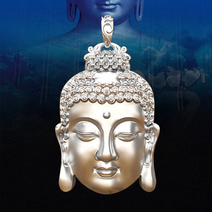 HX Buddha Pendant with Rope Men and Women Tathagata Buddha Buddha Head Buddha Necklace Pendants and Necklaces Man Jewelry Male
