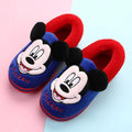 Disney Children's Slippers Winter Cartoon Boys Girls Mickey Minnie Non-slip Indoor Home Shoes Children Baby Cotton Size 15-21cm - Charlie Dolly