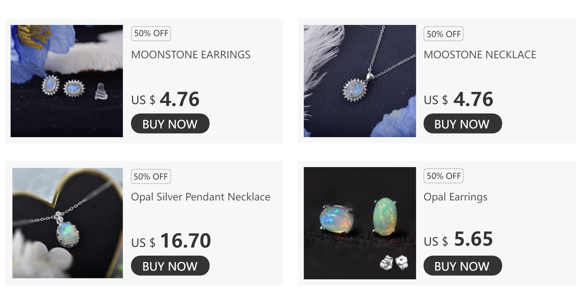 ITSMOS Teardrop Labradorite Long Raw Crystal Pendant Protection Stone Necklace Moon Goddess Jewelry Gift for Spiritual Women