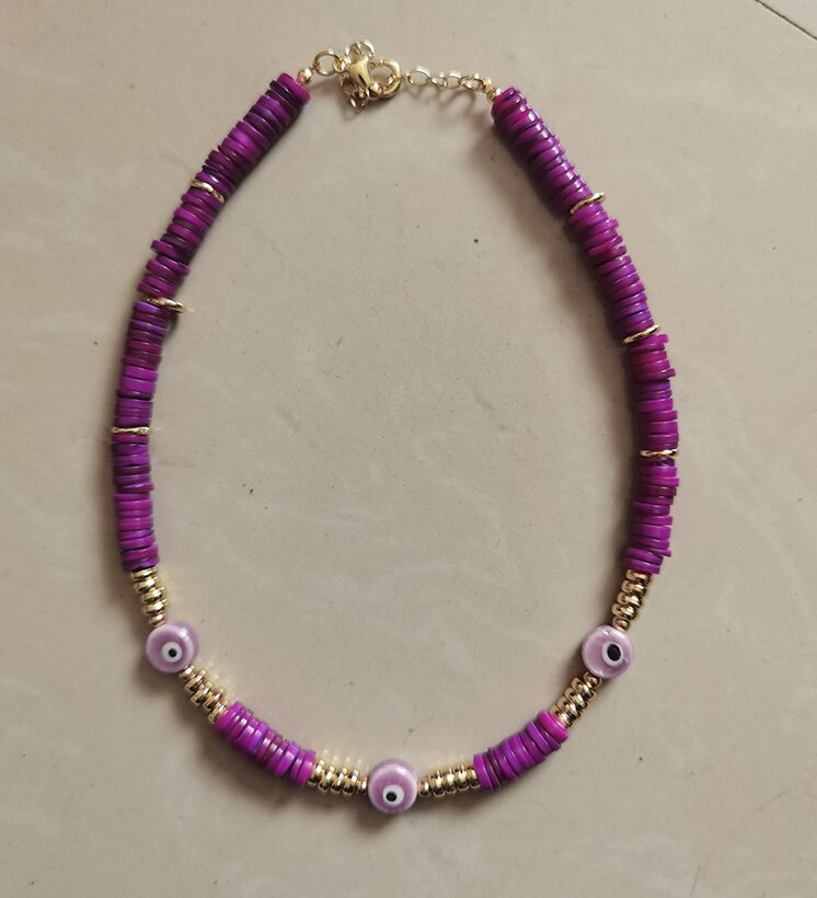 Luxury Mens Jewellery evil eye Pendant Necklace Men Classic Necklace Jewelry Gift Jewelry for Women Collares Para Mujer Quartz - Charlie Dolly