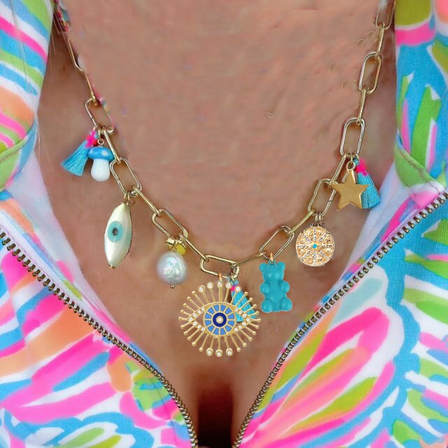 birthday gift Unisex Collar Concha Hip Hop Rock Stylish summer Polymer Clay boho puka shell Choker necklace jewelry women - Charlie Dolly
