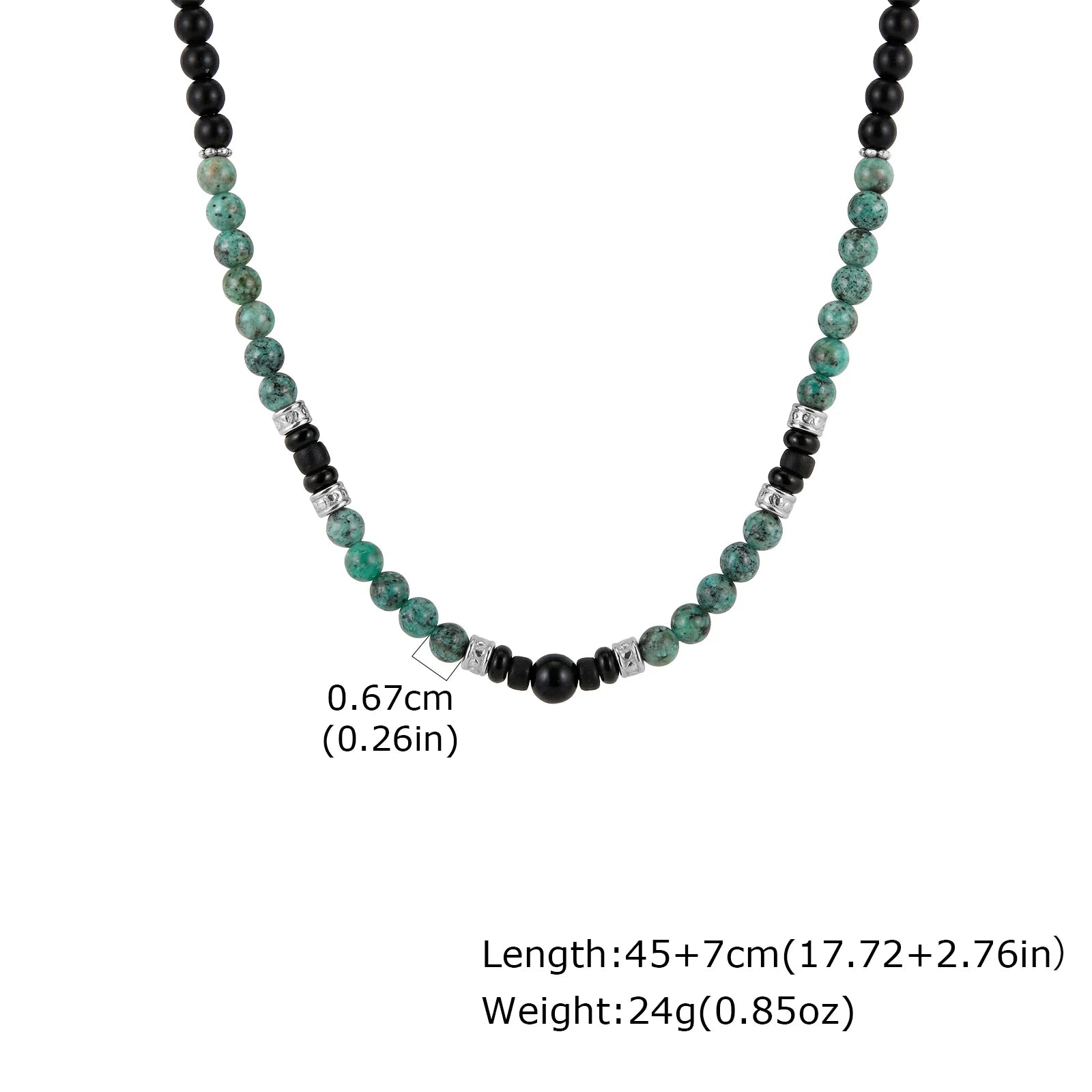 Retro Natural Stone Beads Necklace Tiger Eye Stone Stainless Steel Handmade Collar Necklace for Men Boho Trendy Jewelry Gifts