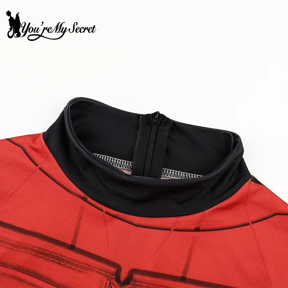 [You're My Secret] Cosplay Superhero Wolverine Deadpool Costume Anime Halloween Party Zentai Catsuit Women Men Bodysuit Jumpsuit - Charlie Dolly