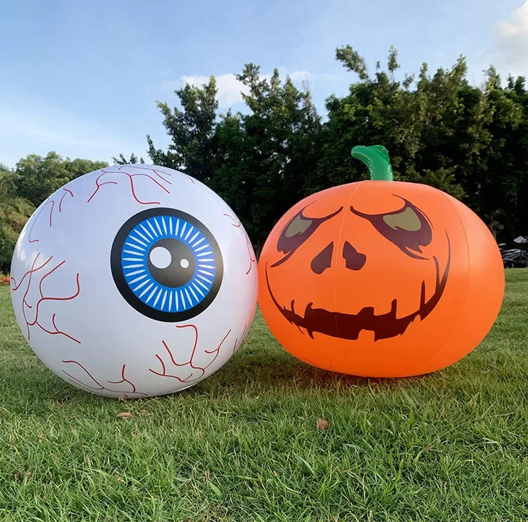 PVC Large Inflatable Spider Pumpkin Balloons Hanging Ghost Kids Toy Halloween Party Home Garden Outdoor Decorations Horror Props - Charlie Dolly