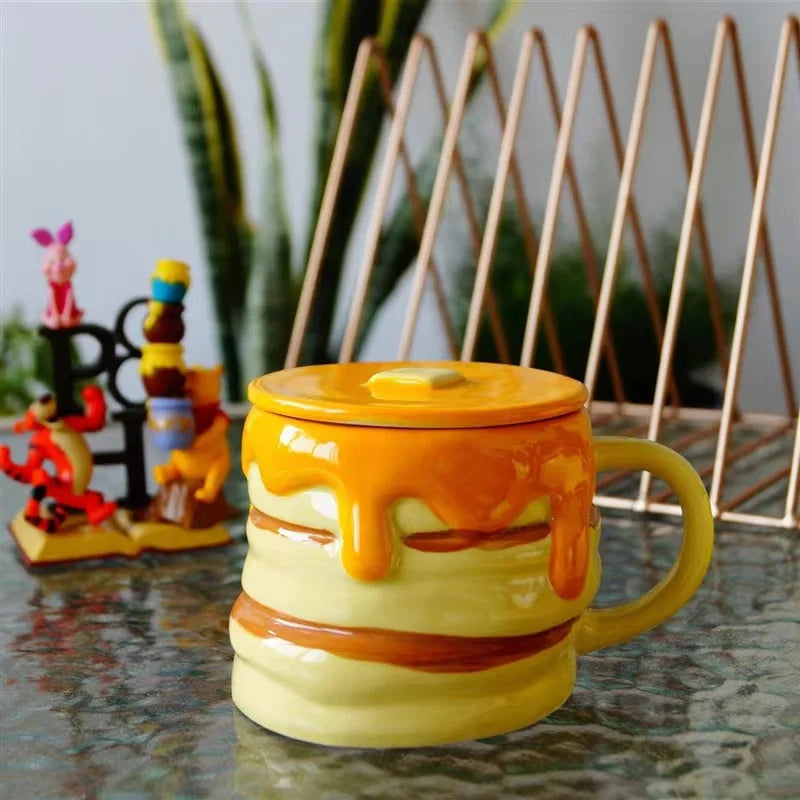 Halloween Pumpkin Cup 350ML Ceramic Mug Family with Pumpkin Imps Shape Coffee Cup - Charlie Dolly