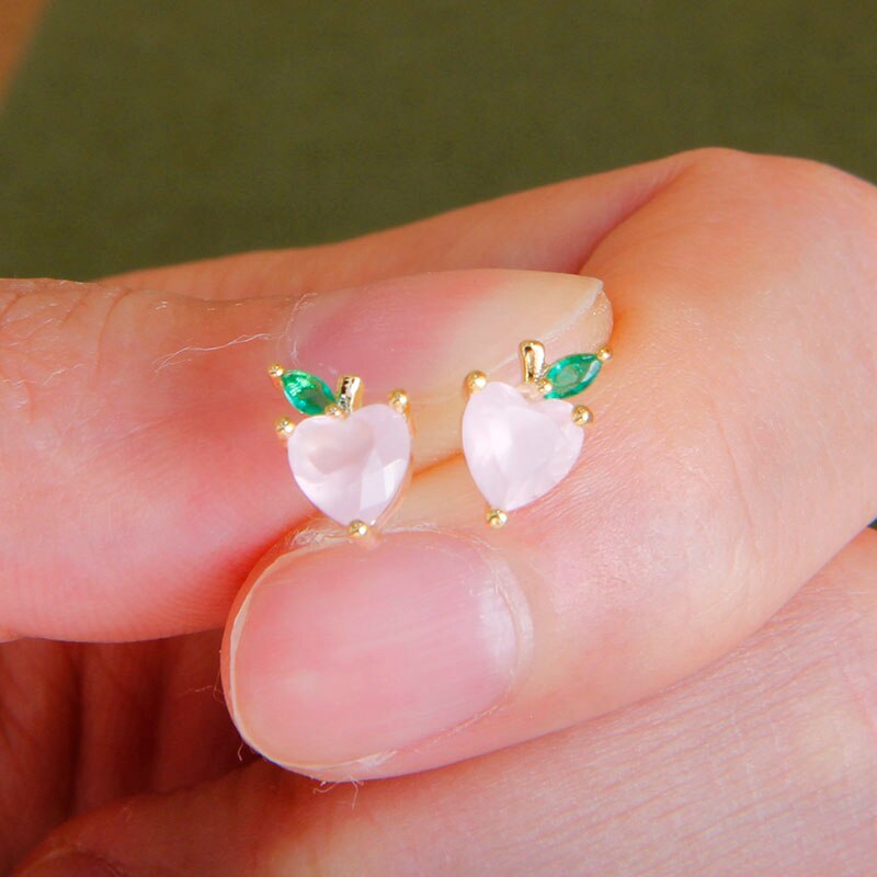 Sight Cute Opal Dolphin Earrings  Fashion Brand Jewelry Delicate Crystal Ocean Animal Stud Earrings for Women Gift - Charlie Dolly