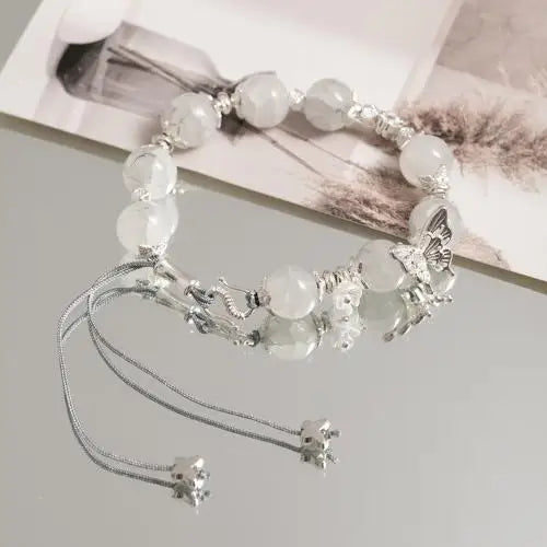 Golden Shell Retro Flower Women's Bracelet Light Luxury Versatile High End Unique Design Girlfriend Accessories Banquet Jewelry