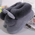 FONGIMIC Slippers For Women Winter Warm Cotton Slippers Ladies Winter Velvet Home Floor Thick Bottom Cartoon House leisure Shoes - Charlie Dolly