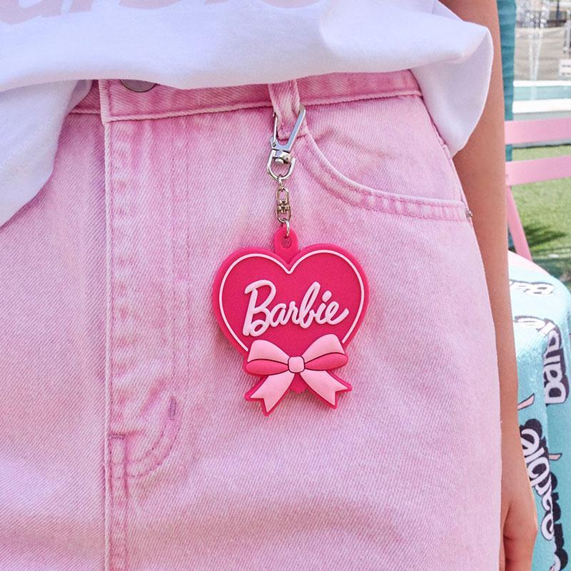 Barbie Kawaii Earphone Shell for Airpods 12 Protective Case Cartoon Pink Love Mirror Sweet Keychain Accessories Girls Gifts Toys - Charlie Dolly