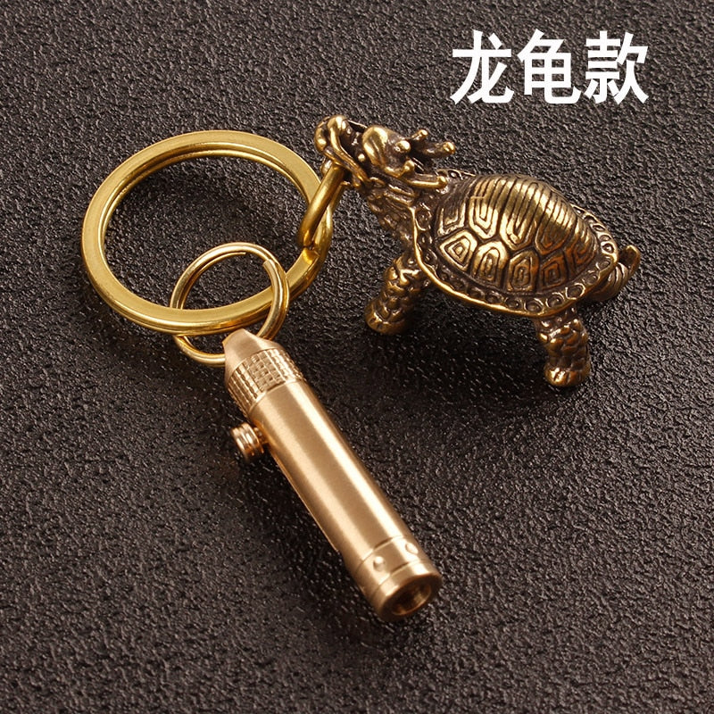 Mini Push-pull Knife Keychain Pendant Gift Demolition Express Self-defense  Tool Portable Pocket Utility Knife Cutting Tool