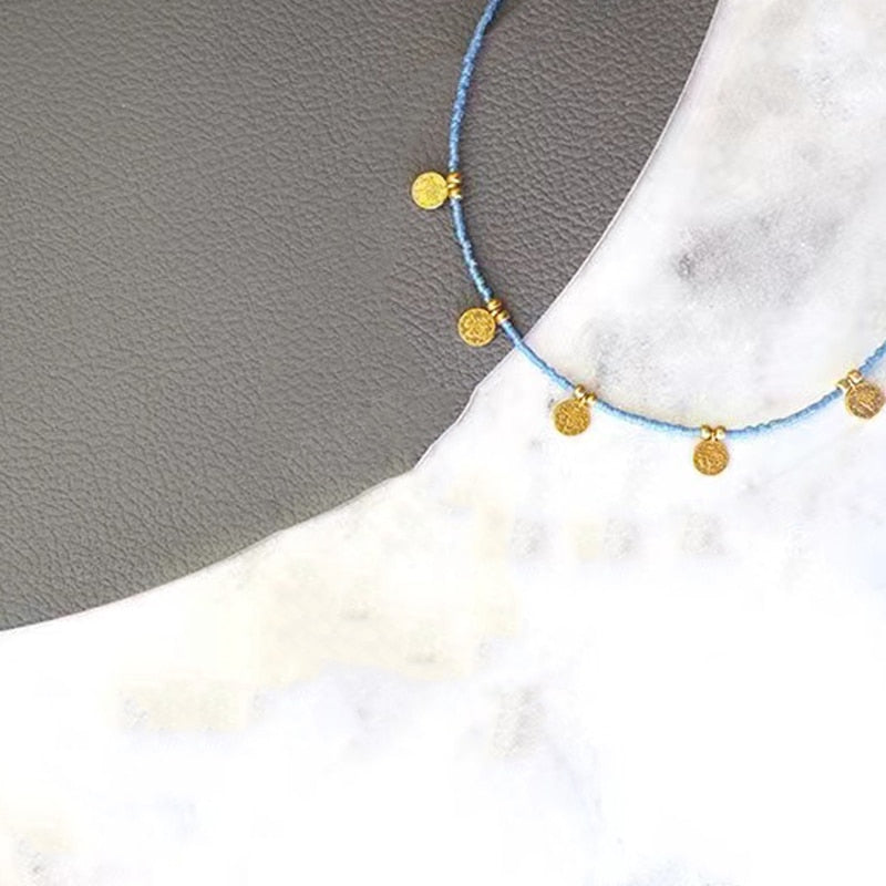 2023 Fashion Classic Stainless Steel Water Drop Chain Necklace Handmade High Quality Choker For Man Women Wild Minimalist Collar - Charlie Dolly